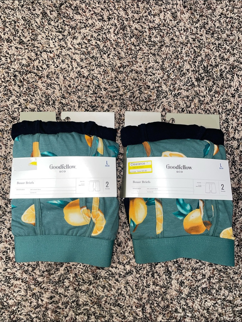 Goodfellow & Co Boxer Briefs Men’s size Large NWT